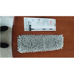 Mery | Recambio Mopa Microfibra Premium | Mopa Atrapa Polvo | Ecológico | Universal | Lavable | Tejido Reforzado | Gris | Medida