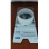 Adaptador de manguera de escape para secadora (ideal para secadoras con conexión de 100 mm) blanco