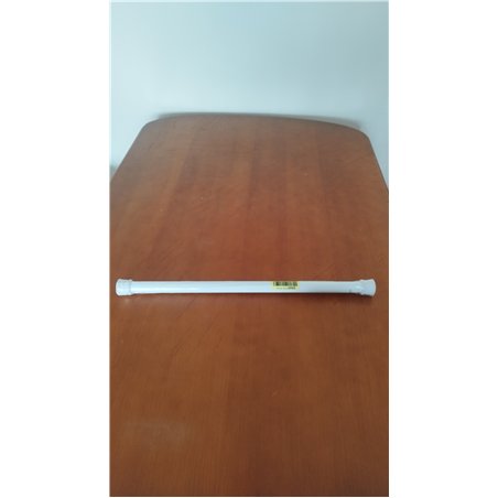 GARDINIA Barra de metal para cortinas, Extensible, Montaje sin tornillos ni taladros, Diámetro 23/26 mm, Longitud 60-100 cm cm, 