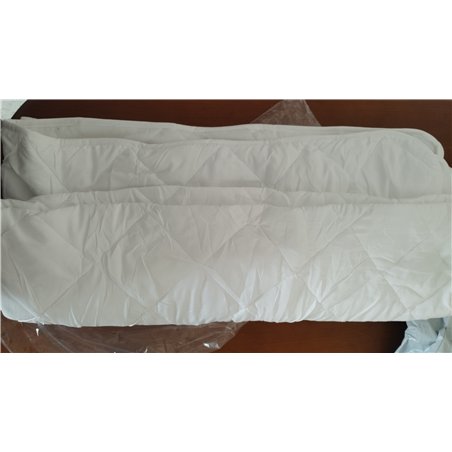 Utopia Bedding Protector de colchón con Bandas elásticas 150 x 200 cm, Microfibra, Transpirable, Protector de colchón con Bandas