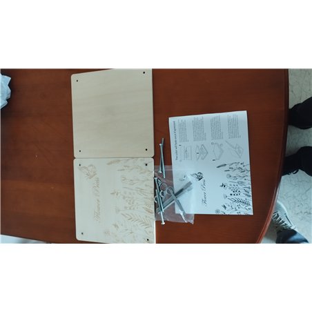GOLDGE Prensa de flores extragrande para adultos, 27,5 x 27,5 cm, 10 capas de madera con bolsa de almacenamiento, regalos para a