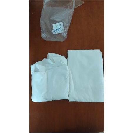 Green Mark Sábanas Clásicas –Juego de 2 sábanas Planas de 100 % algodón, sin Esquinas elásticas, Suaves para la Piel, fáciles de