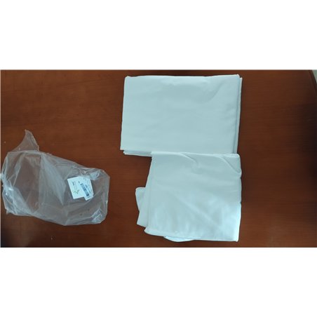 Green Mark Sábanas Clásicas –Juego de 2 sábanas Planas de 100 % algodón, sin Esquinas elásticas, Suaves para la Piel, fáciles de
