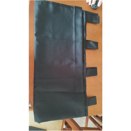 Douceur d'Intérieur 2 Cortina, Tela, Negro, 140 x 260 cm