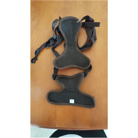 Eagloo Arnes Perro Mediano, Arnes Antitirones Perro antiescape, Chaleco Acolchado Ajustable, Anillos de Pecho y Espalda, Materia