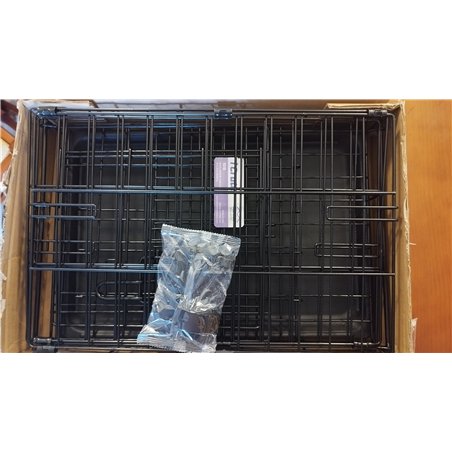 MidWest Homes for Pets iCrate modelo 1518 Jaula para perros recién óptimizada, con una sola puerta, bandeja a prueba de fugas, p