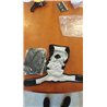 LATRAT Pañales reutilizables para perros de 3 piezas, color negro, talla XL