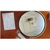M Ledme - Plafón LED Techo Negro Redondo 24W con Mando a distancia, Regulable 2700K-6500K blanco frío a cálido e intensidad, 240