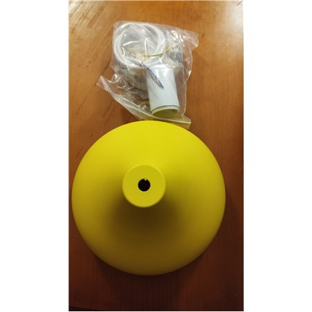 iDEGU Lámpara de Techo Retro LED Lámpara Colgante Moderna Estilo Gota E27 Iluminación de techo Vintage en Madera Metal Lámpara m