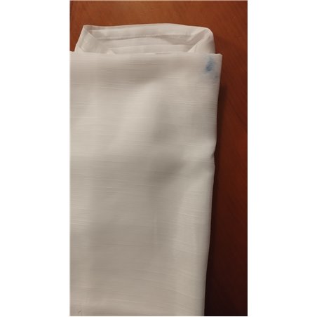 SIMPVALE Condole Estilo Romano L caida Sombra Ventana Cortina para Balcon y de la Cocina, Blanco, 100cm*155cm