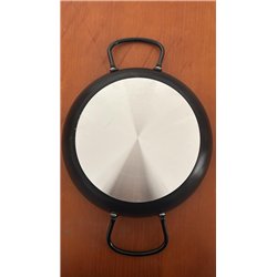 LACOR - 23724 - Paellera Robust Aluminio Antiadherente 24 cm