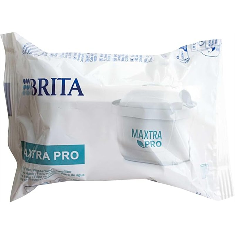 BRITA Maxtra Pro - Filtro de agua para grifo, paquete de 3 filtros, reduce cloro, cal, PFAS y metales, filtro original compatibl