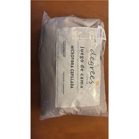 Degrees Home Premium – Juego de Sábanas 150x200 cm 4 Piezas: Sábana Bajera Ajustable, Encimera y 2 Fundas de Almohada 50X75 – Mi