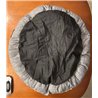 Feandrea Sofá para Perro, Cama para Mascota, Redonda, 65 cm, Gris PGW65G