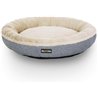Feandrea Sofá para Perro, Cama para Mascota, Redonda, 65 cm, Gris PGW65G