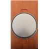 LACOR FBA_63633 Steel Pro 63633 Paellera, Acero, Negro, 32 cm