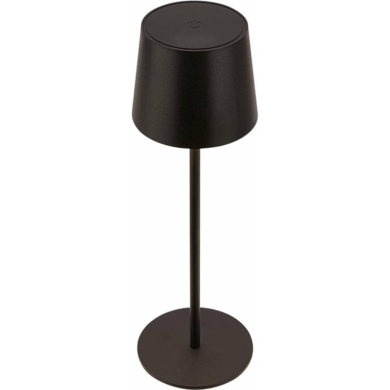 BRILONER - Lámpara de mesa LED inalámbrica IP44 con sensor táctil, regulable, batería y fuente de luz intercambiables, lámpara d