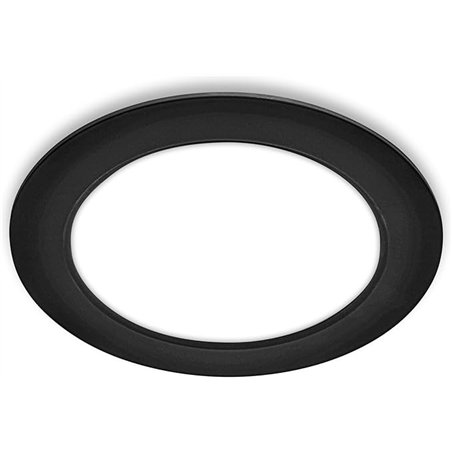 BRILONER - 1 foco LED empotrable plano de 230 V, luz blanca neutra, 12 W, 1200 lm, foco LED, foco de techo, focos de techo, foco