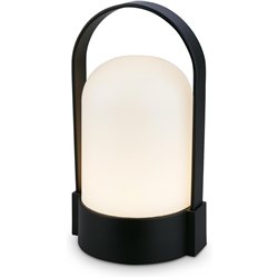BRILONER - Lámpara de mesa LED inalámbrica IP44, táctil, regulable, batería reemplazable, lámpara de noche, lectura, LED, campin