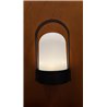 BRILONER - Lámpara de mesa LED inalámbrica IP44, táctil, regulable, batería reemplazable, lámpara de noche, lectura, LED, campin