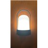 BRILONER - Lámpara de mesa LED inalámbrica IP44, táctil, regulable, batería reemplazable, lámpara de noche, lectura, LED, campin