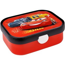 Mepal - Fiambrera Campus - Bento Box para Niños - Lonchera con Compartimento y Tenedor - Fiambrera con Cierre de Clip - Sin BPA 