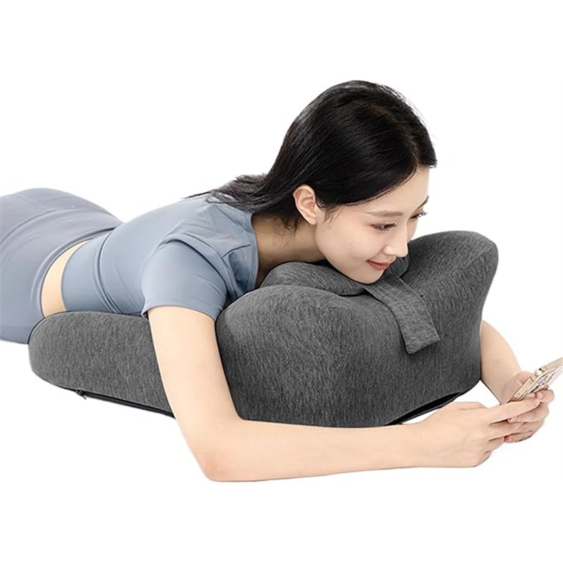 Generisch Cojín de cuña de cama,Almohada de soporte lumbar para cama - Resistente al desgaste Respaldo Y Reposapiés para las Pie