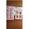 Set de 3 Moldes Mini de Silicona para Bundt Cake, diseños espiral y ondas, antiadherentes y reutilizables, aptos para horno, mic