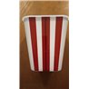 Balvi Bol Palomitas Popcorn Retro Color Rojo Bol para Palomitas con Capacidad para 3L Plástico PP 18x