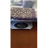 GC GAVENO CAVAILIA Juego de Funda nórdica para Cama de Matrimonio (200 x 200 cm), polialgodón, Color Morado