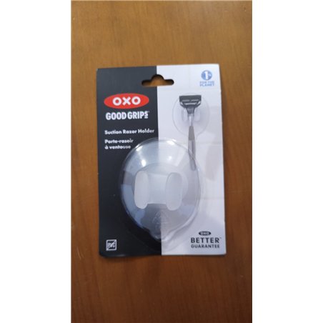OXO Good Grips PVC-Free Suction Razor Holder Strong Hold Free 