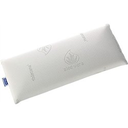 Todocama - Almohada viscoelástica, 80 cm núcleo Compacto. Doble Funda con Cremallera. Tejido Aloe Vera. Termorregulable adaptabi