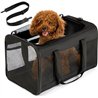 Conlun Transportín para Perros Flexible – Bolsa Plegable con Malla 4 Lados para Gatos Grandes y Perros hasta 9kg, Tamaño L con v