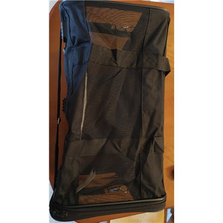 Conlun Transportín para Perros Flexible – Bolsa Plegable con Malla 4 Lados para Gatos Grandes y Perros hasta 9kg, Tamaño L con v