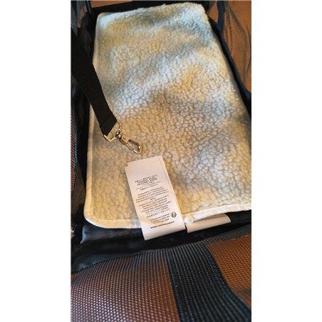 Conlun Transportín para Perros Flexible – Bolsa Plegable con Malla 4 Lados para Gatos Grandes y Perros hasta 9kg, Tamaño L con v