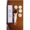 Beurer MG 40 Masaje infrarrojo vibratorio, 3 funciones, 4 accesorios de masaje, mango antideslizante ajustable a 4 posiciones, m