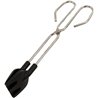Fackelmann Tenacillas de Cocina con Palas de Nylon, Pinzas Largas de Precisión para Carne, Pescado, Jamón, Barbacoa, Ensalada y 