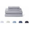 Todocama – Juego de Sábanas de 4 Piezas - 5003 - Sábana Bajera Ajustable - Encimera - Dos Fundas de Almohada de 50x80cm. (Cama 1