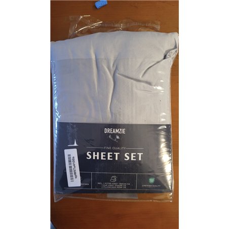 Todocama – Juego de Sábanas de 4 Piezas - 5003 - Sábana Bajera Ajustable - Encimera - Dos Fundas de Almohada de 50x80cm. (Cama 1