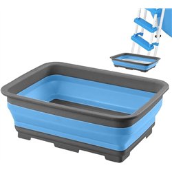 Bañera Portátil para Pies,Palangana Plegable para - Cubo De Remojo para Pies con Agua Caliente Hogar Exterior Playa Camping Viaj
