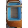 Bañera Portátil para Pies,Palangana Plegable para - Cubo De Remojo para Pies con Agua Caliente Hogar Exterior Playa Camping Viaj