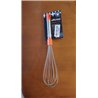 BRA Efficient Batidora de Cocina, Acero INOX, Nailon y Silicona, Naranja, 31 cm