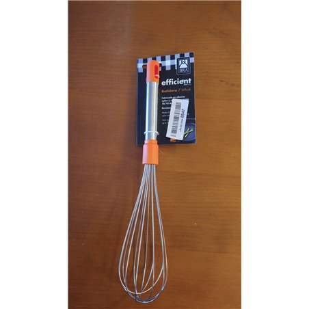 BRA Efficient Batidora de Cocina, Acero INOX, Nailon y Silicona, Naranja, 31 cm