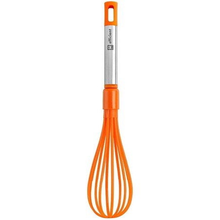 BRA Efficient Batidora de Cocina, Acero INOX, Nailon y Silicona, Naranja, 31 cm
