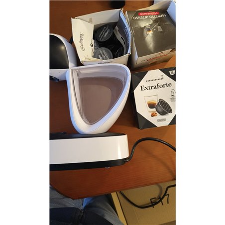 KRUPS Piccolo XS Taupe, Cafetera de cápsulas multibebida, ultracompacta, espresso de alta presión, compatible con cápsulas NESCA
