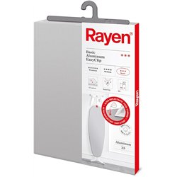 Rayen | Funda universal para tabla de planchar Fácil ajuste con clip| 2 capas: espuma y tejido 100% algodón | Calidad aluminio |