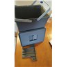 Elletipi Easy 2.0 PBD SP SG34 Cubo de basura de plástico reciclado, para cualquier entorno, capacidad de 18 litros con tapa. Fij