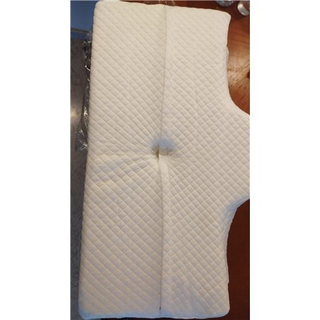 HOMCA Almohada Cervical, 2 en 1 Almohada Ergonómico Espuma de Memoria Almohada para Soporte de Cabeza/Cuello/Hombro, Relajación 