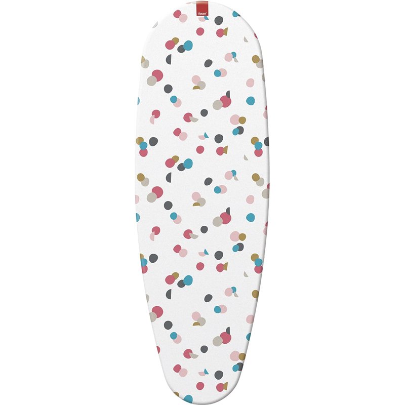 Rayen | Funda Tabla de Planchar Universal | Funda de Planchar Ajuste EasyClip | 2 capas: Espuma y tejido 100% Algodón | Gama Bas