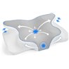 Almohada Cervicales y Cuello Grande, 2 in 1 Almohada Antironquidos para Aliviar el Dolor de Cuello y Espalda, Almohada Ortopedic